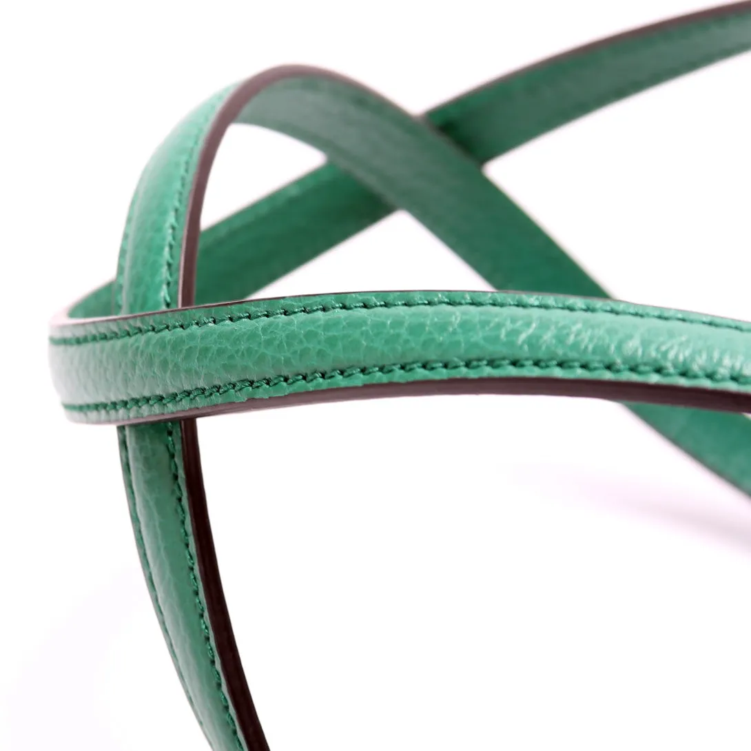631685 Ophidia GG Straw Tote