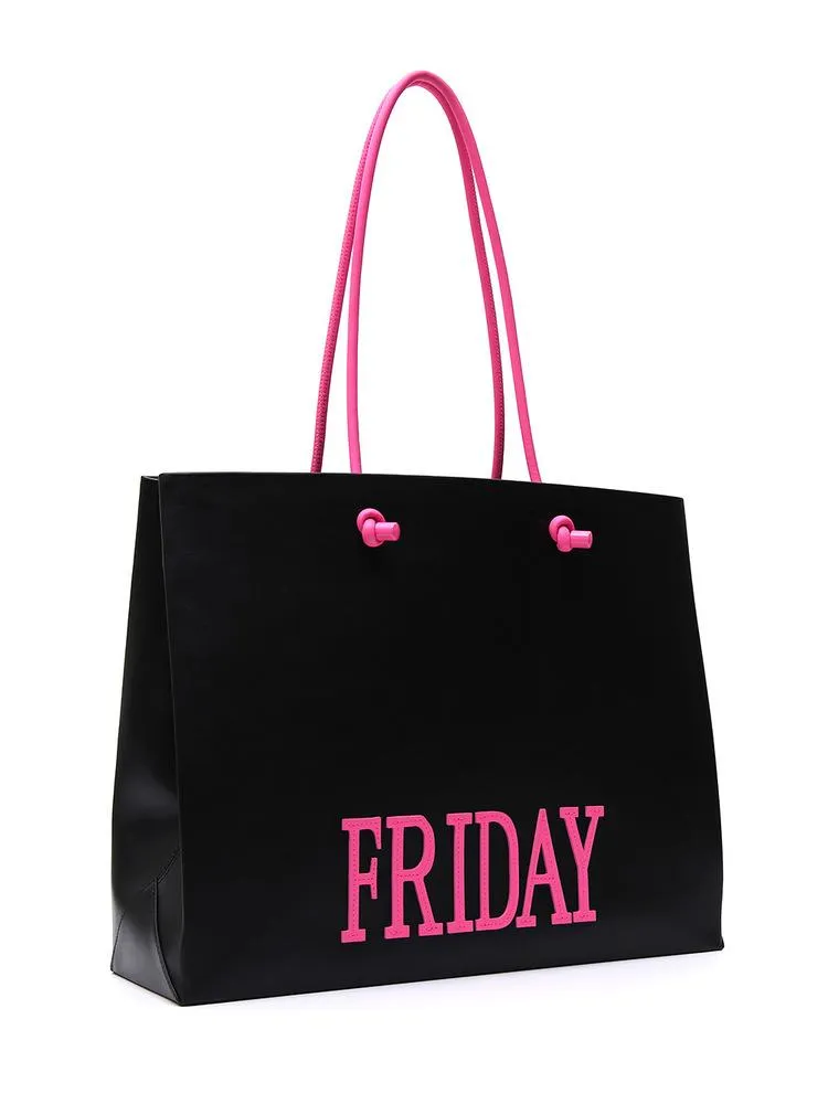 Alberta Ferretti Rainbow Weekend Friday Tote