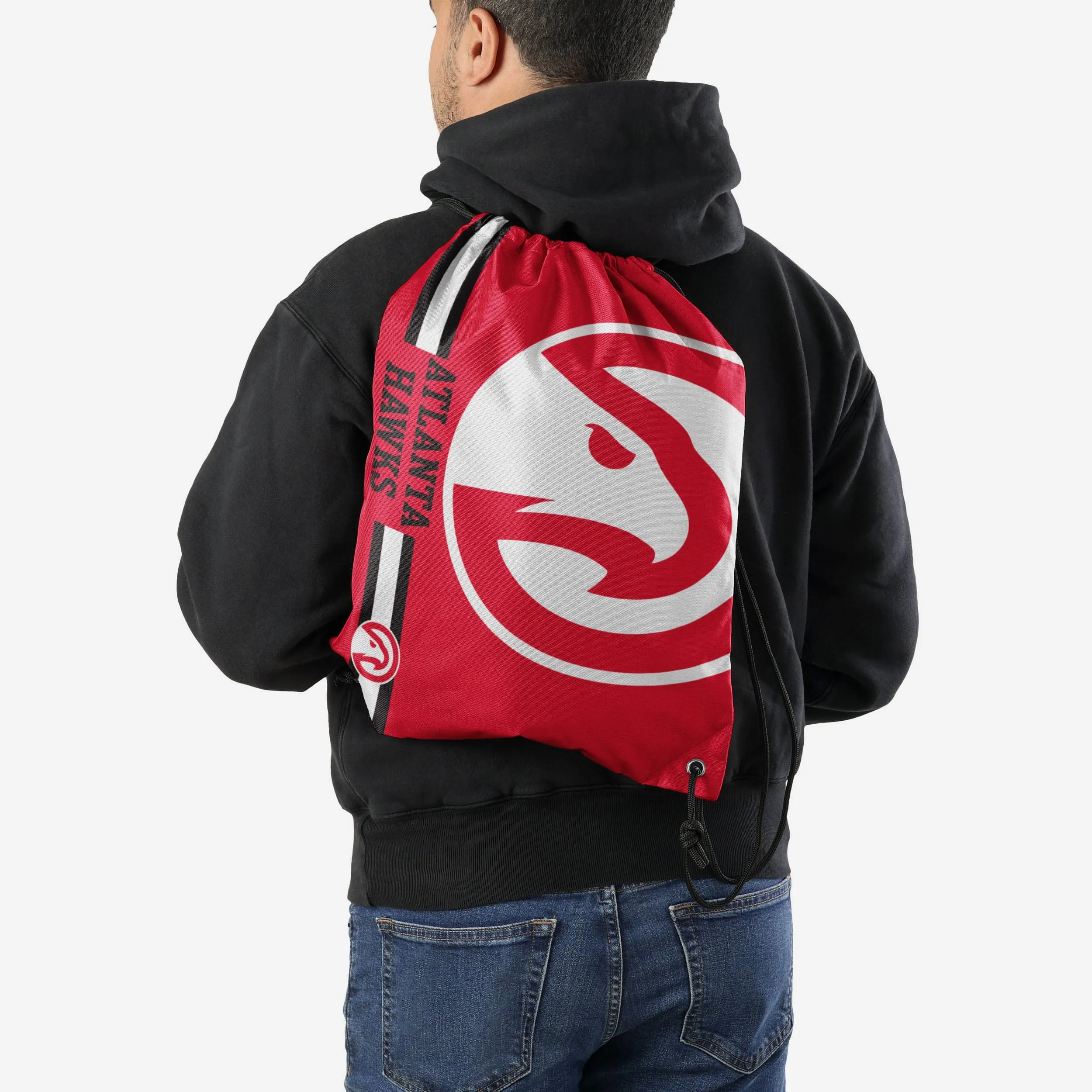 Atlanta Hawks Big Logo Drawstring Backpack