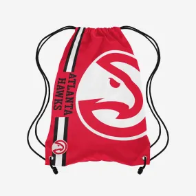 Atlanta Hawks Big Logo Drawstring Backpack