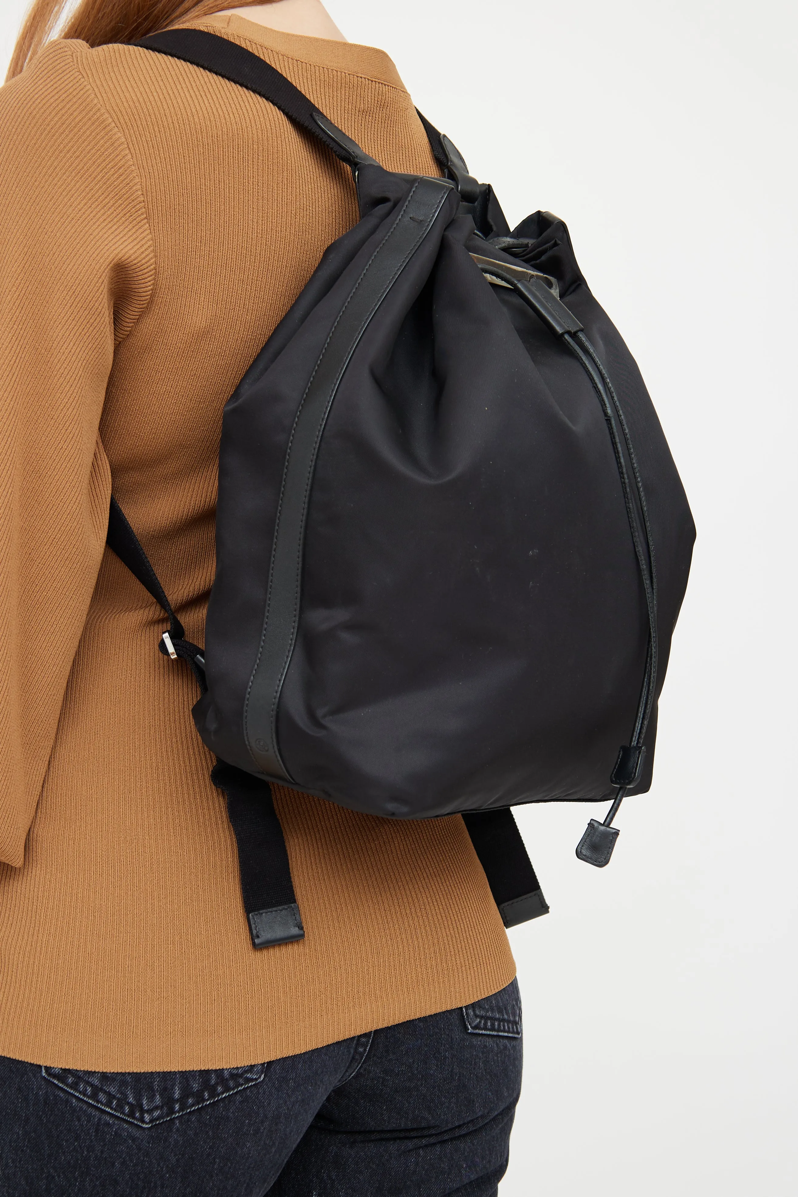 Black Nylon 11 Backpack