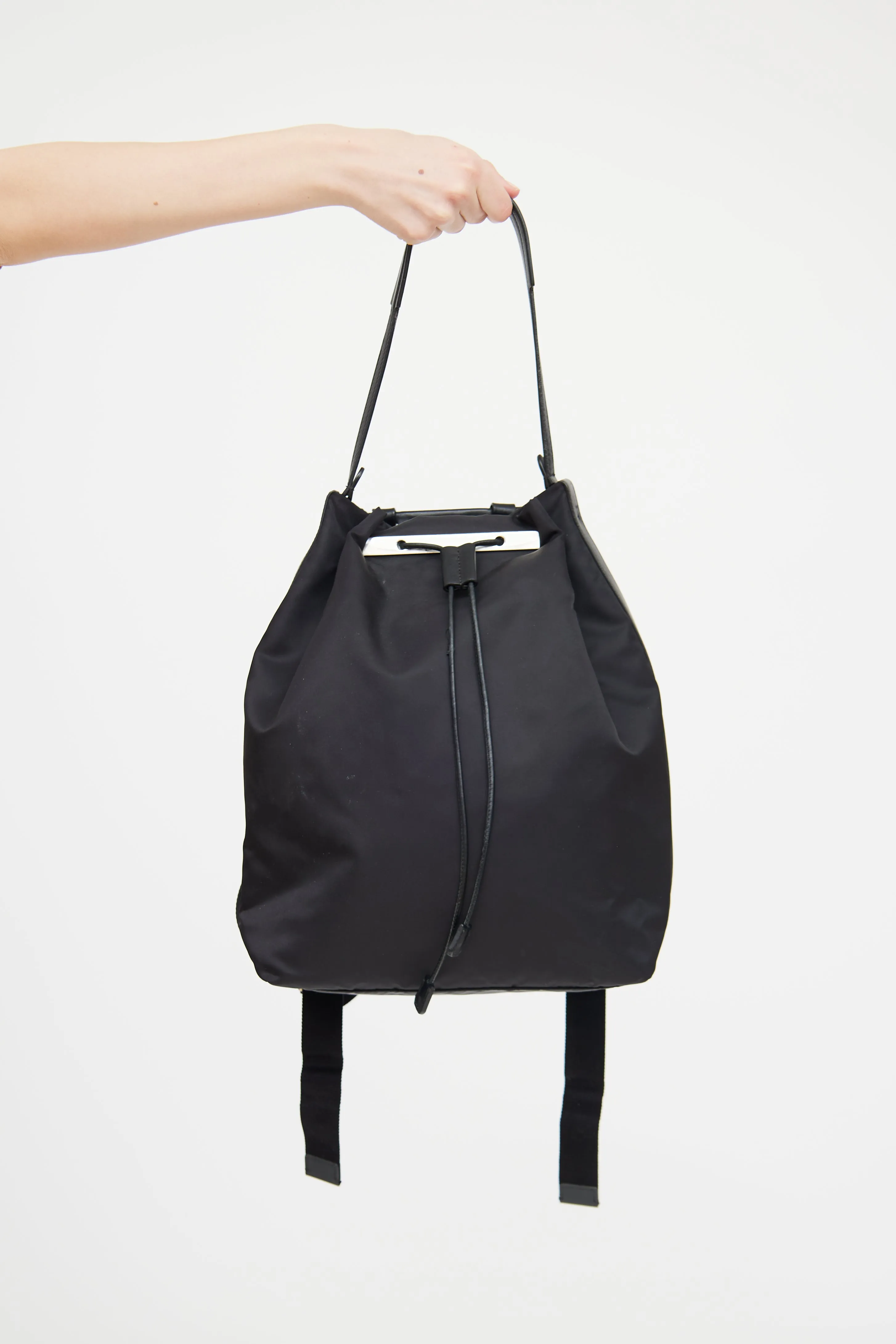 Black Nylon 11 Backpack