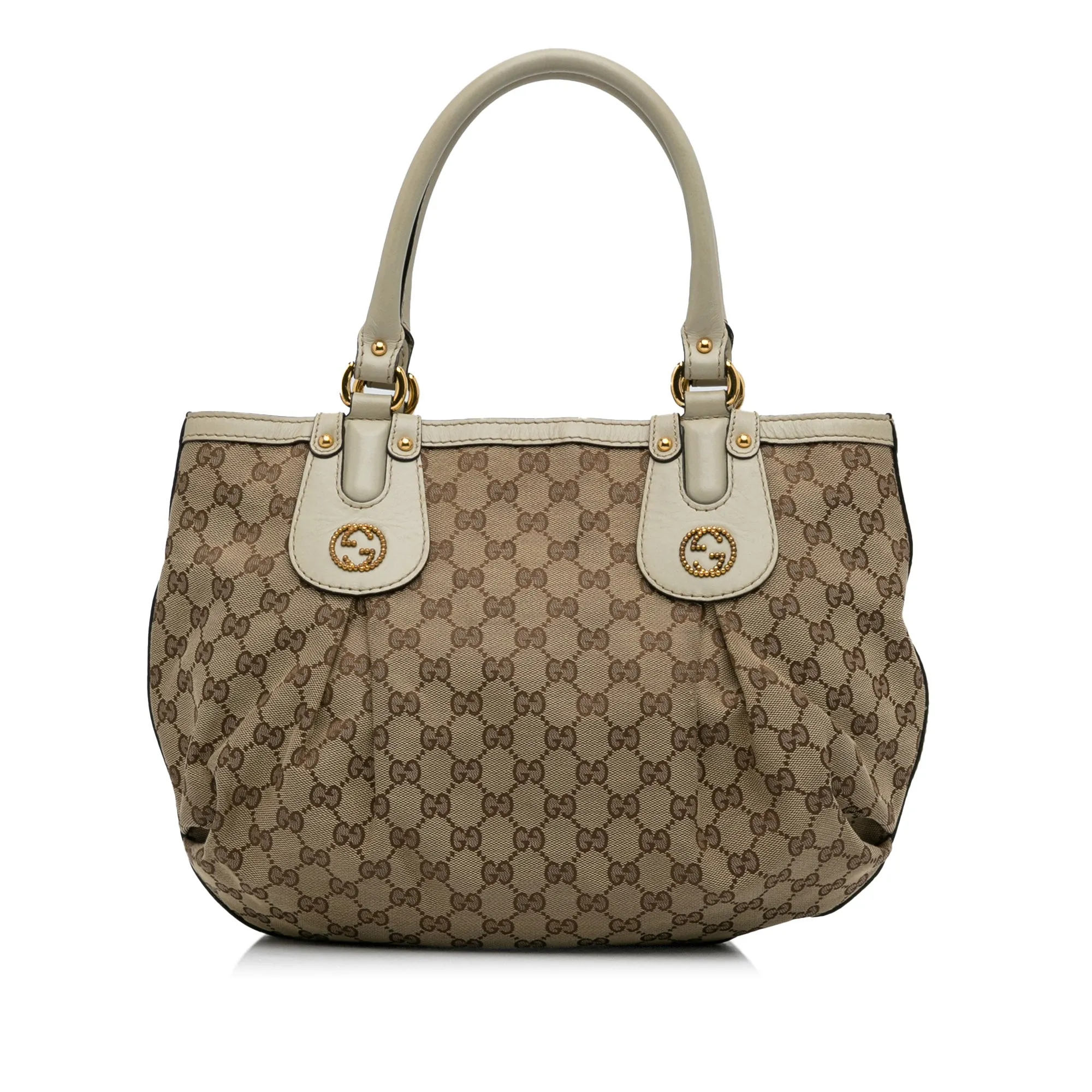 Brown Gucci GG Canvas Scarlett Tote Bag