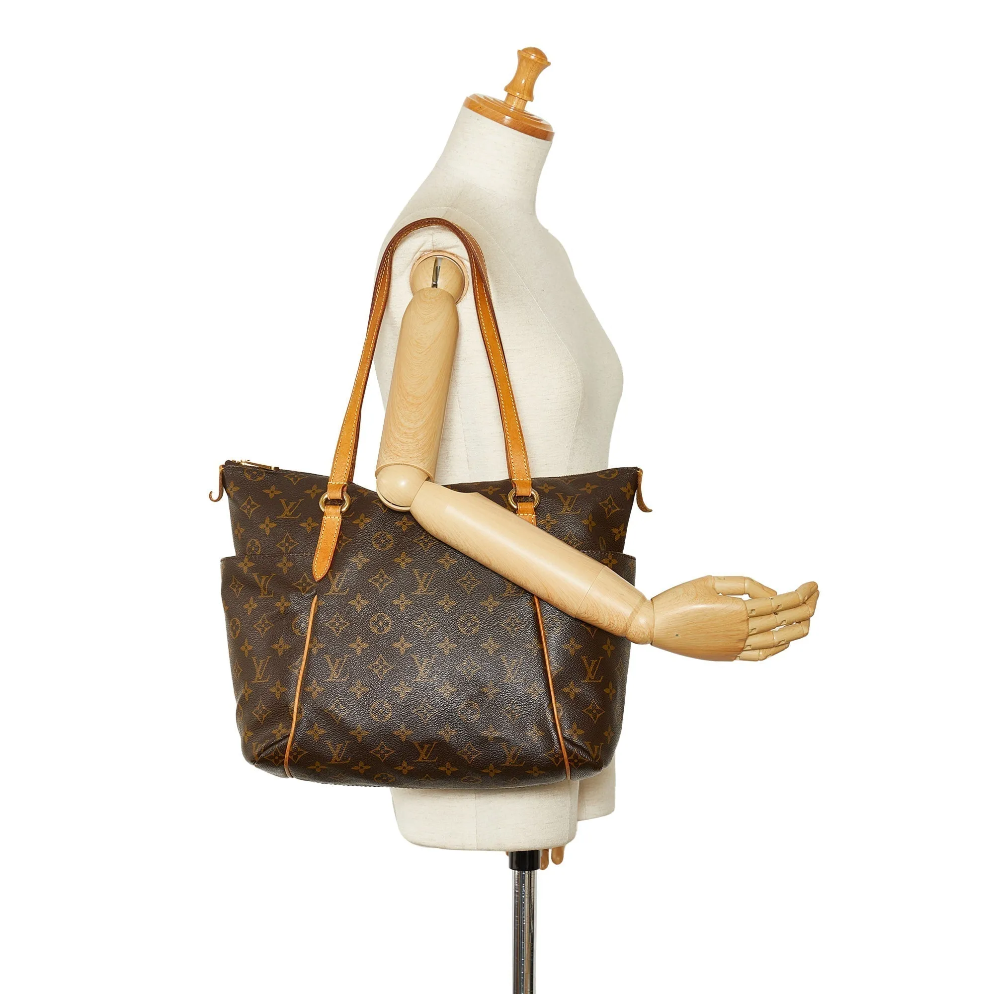 Brown Louis Vuitton Monogram Totally MM Tote Bag