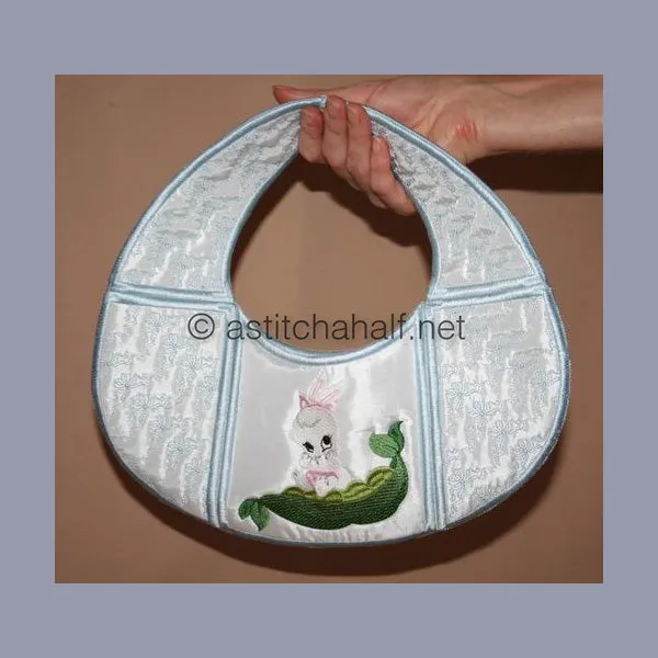 Bunny Hobo Bag and Two Peas in a Pod Bunnies Combo