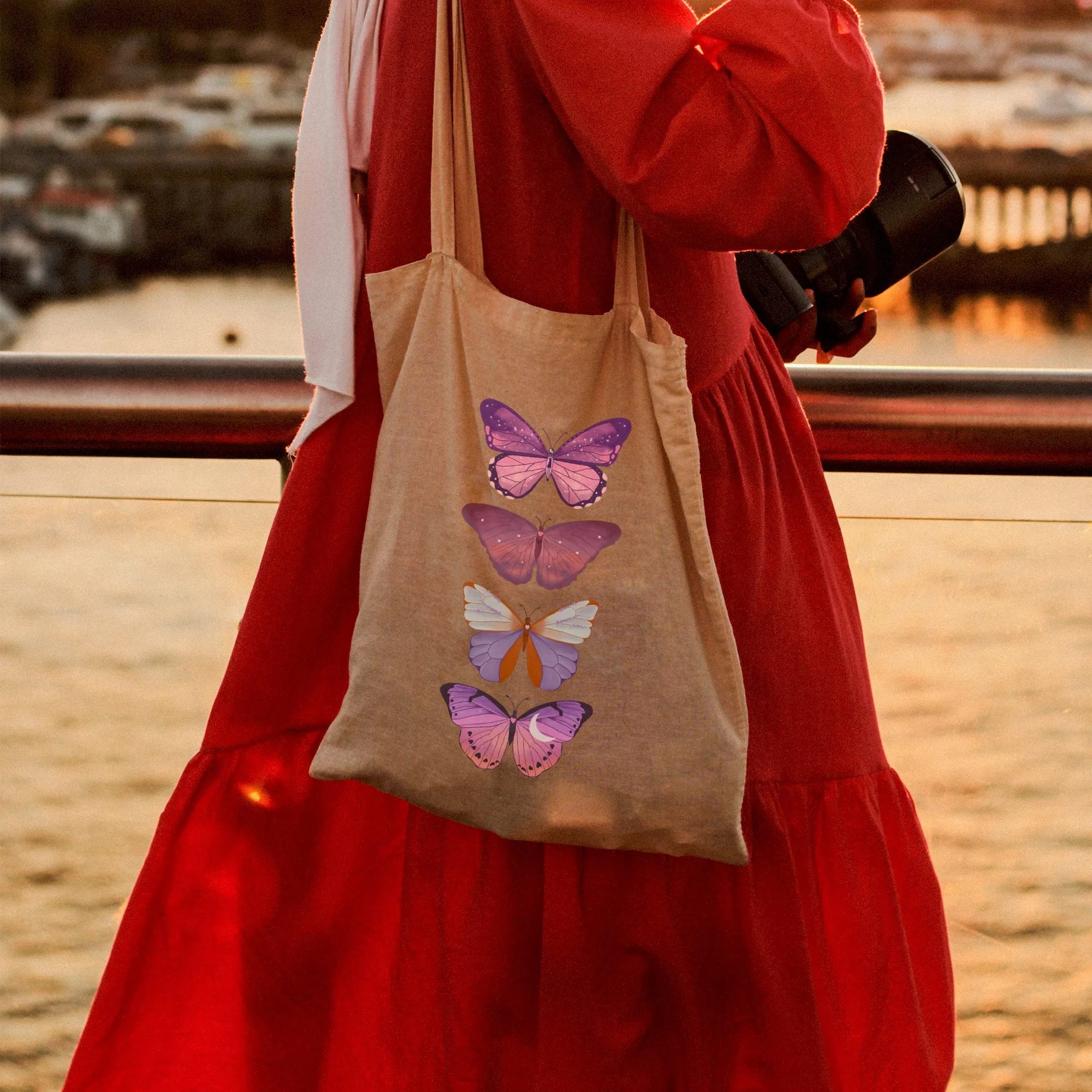 Butterfly Tote Bag