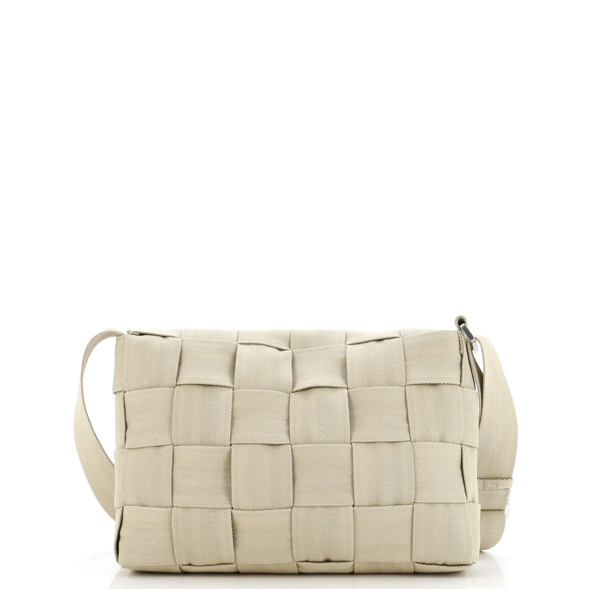 Cassette Crossbody Bag Maxi Intrecciato Fabric
