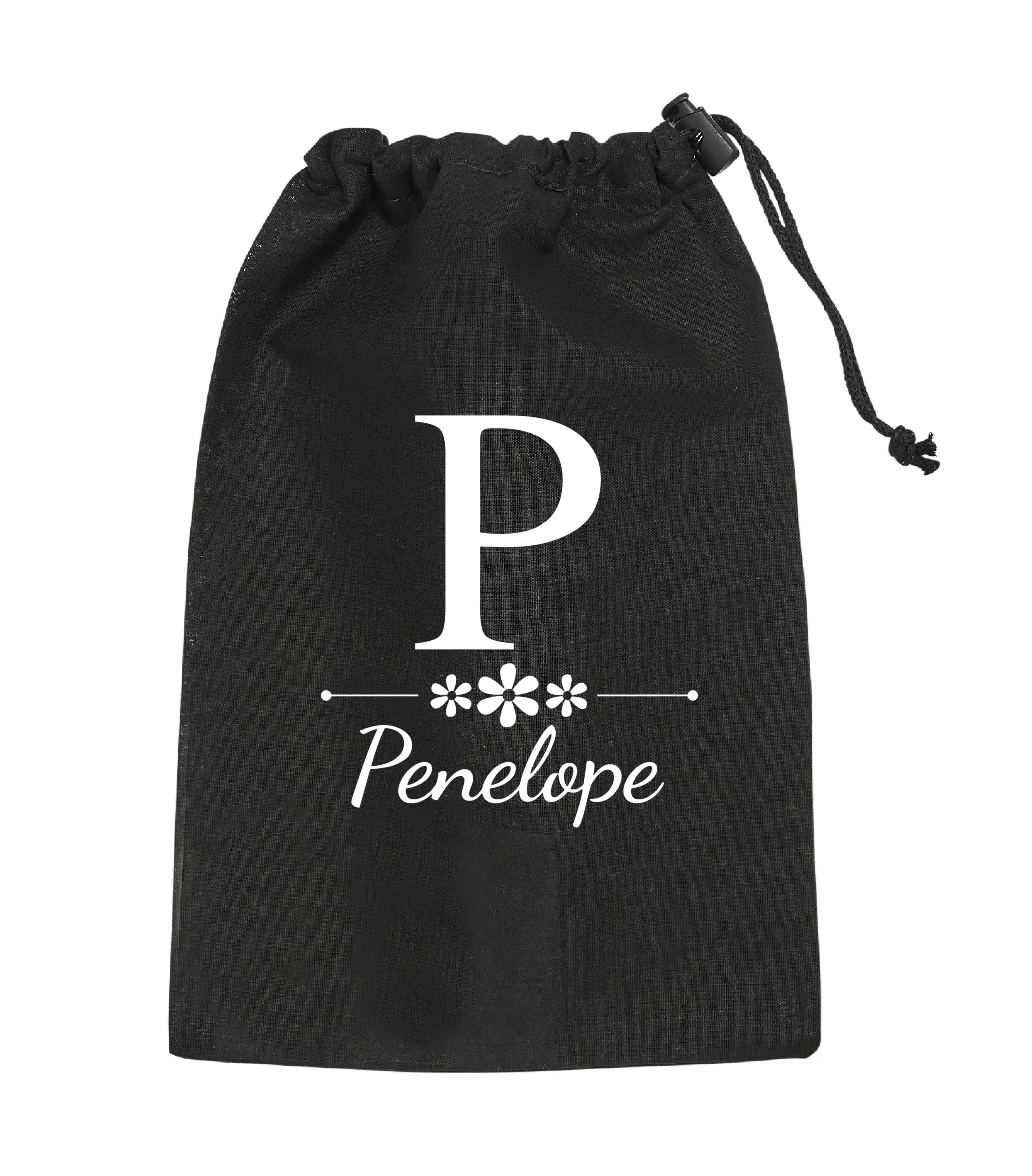 Custom Printed Cotton Drawstring Bags with Logo