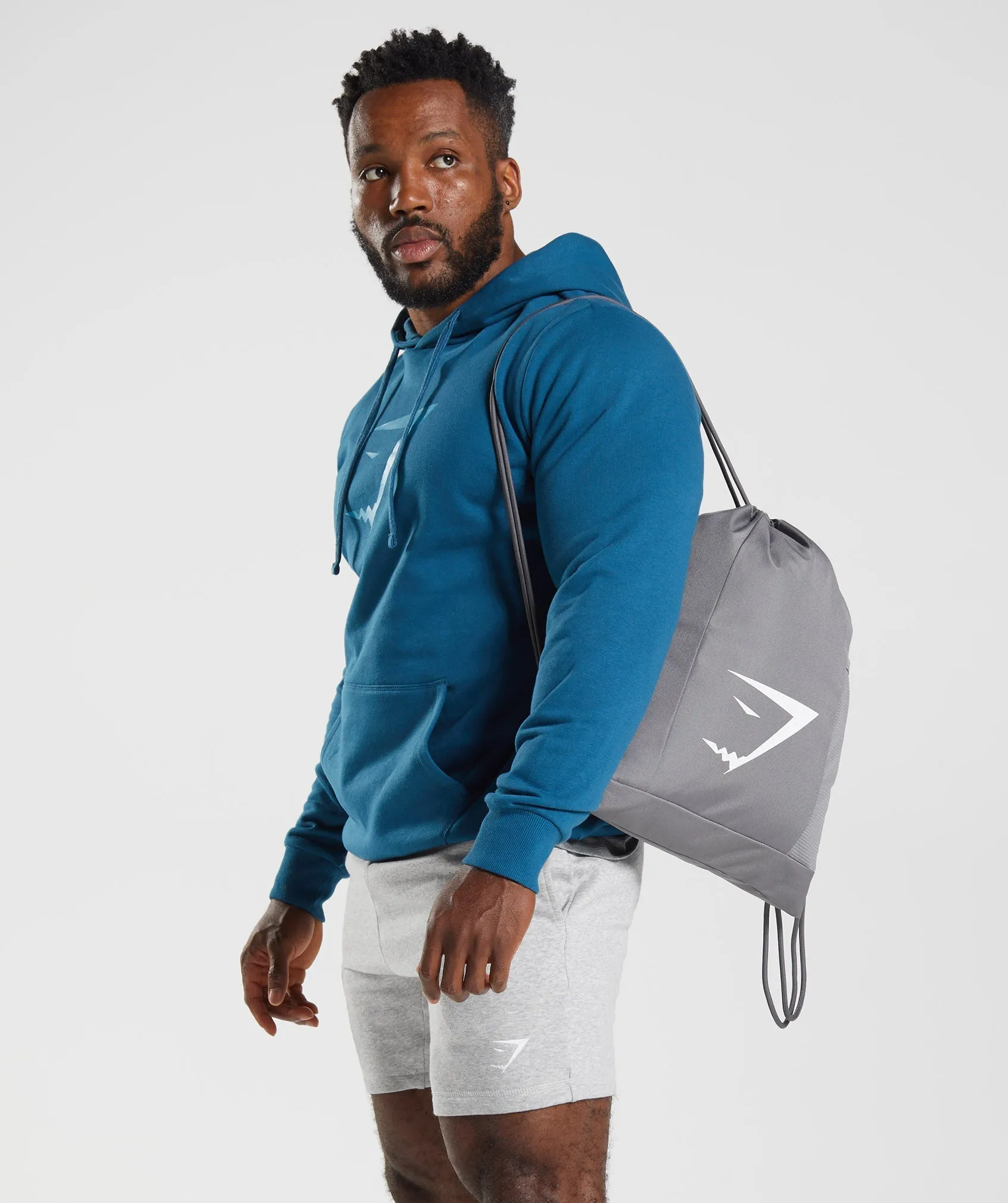 Gymshark Sharkhead Gymsack - Coin Grey