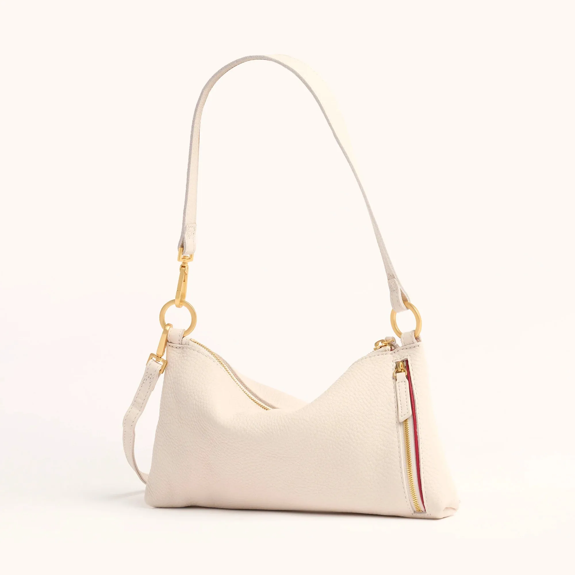 Hammitt Kyle Calla Lily White/ Brushed Gold