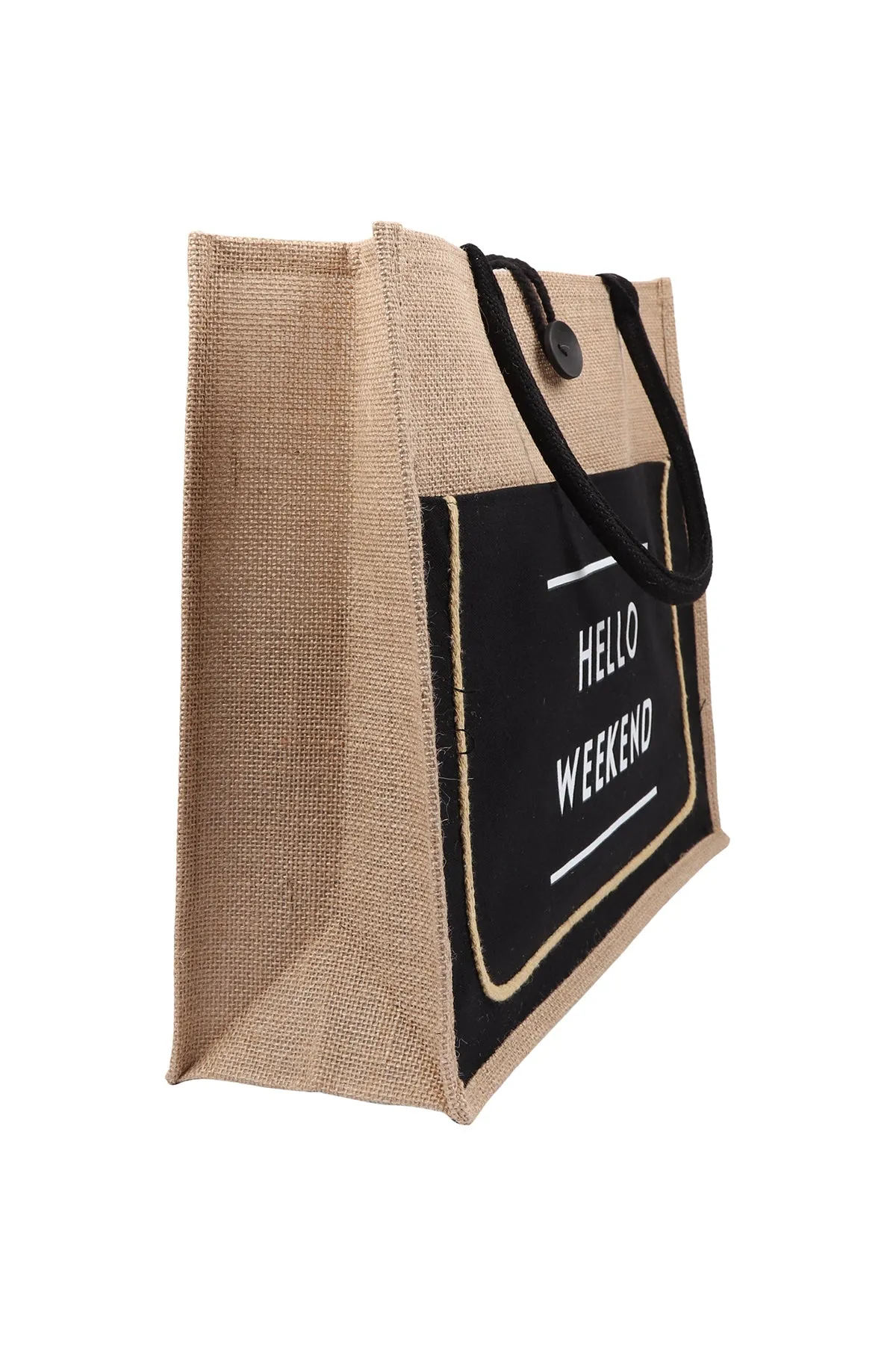 HELLO WEEKEND TOTE BAG