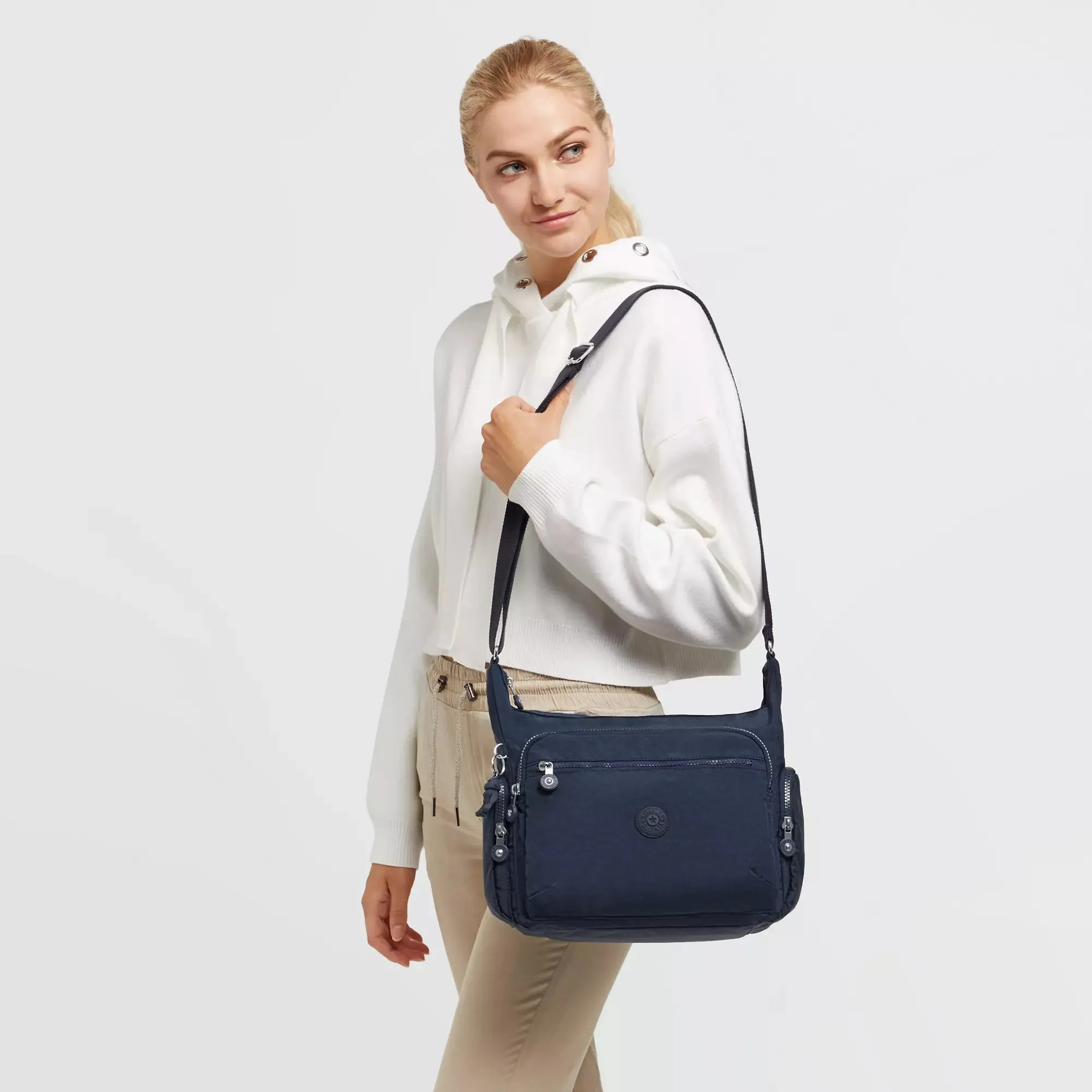 Kipling Gabbie Crossbody Bag - Blue Bleu 2