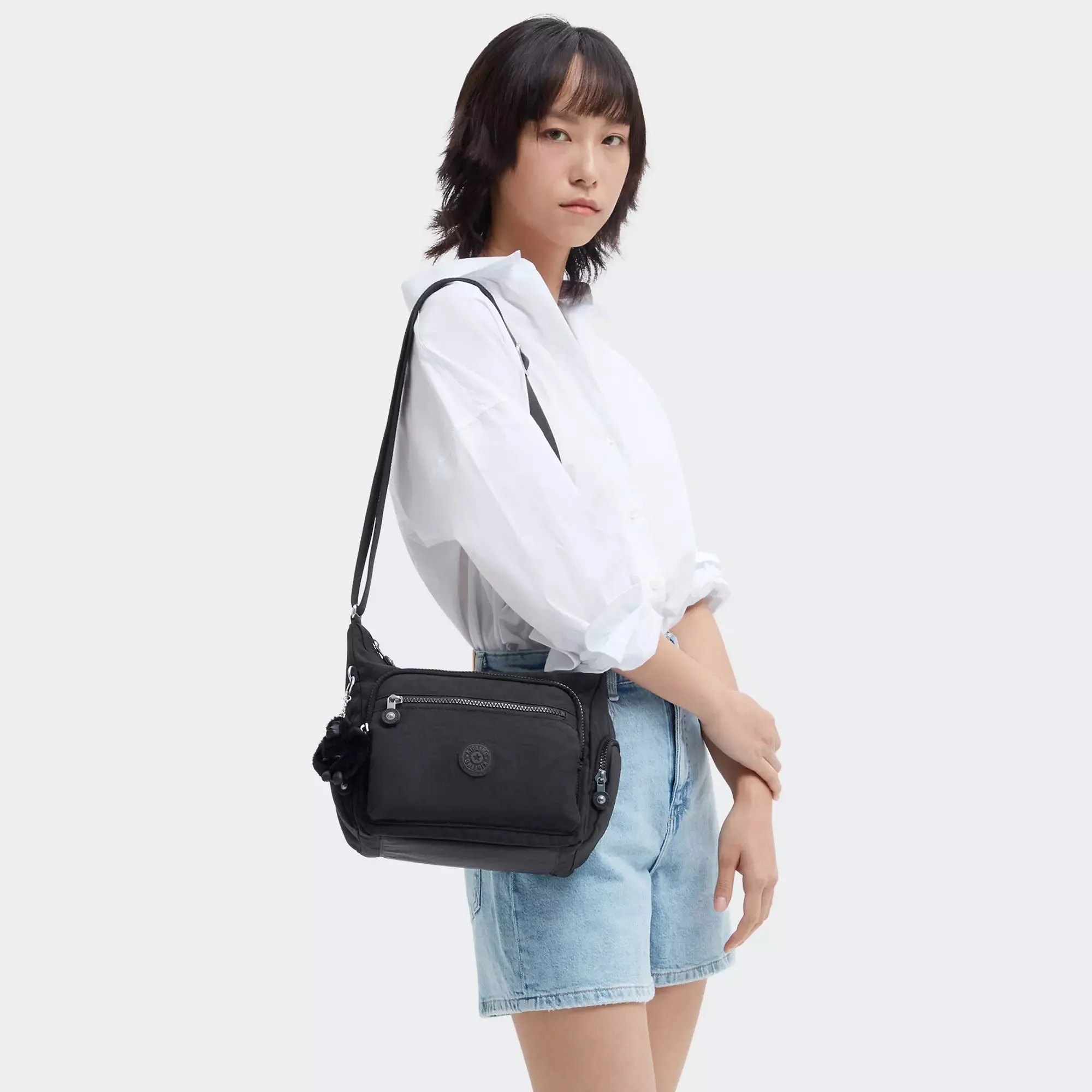Kipling Gabbie Small Crossbody Bag - Black Noir