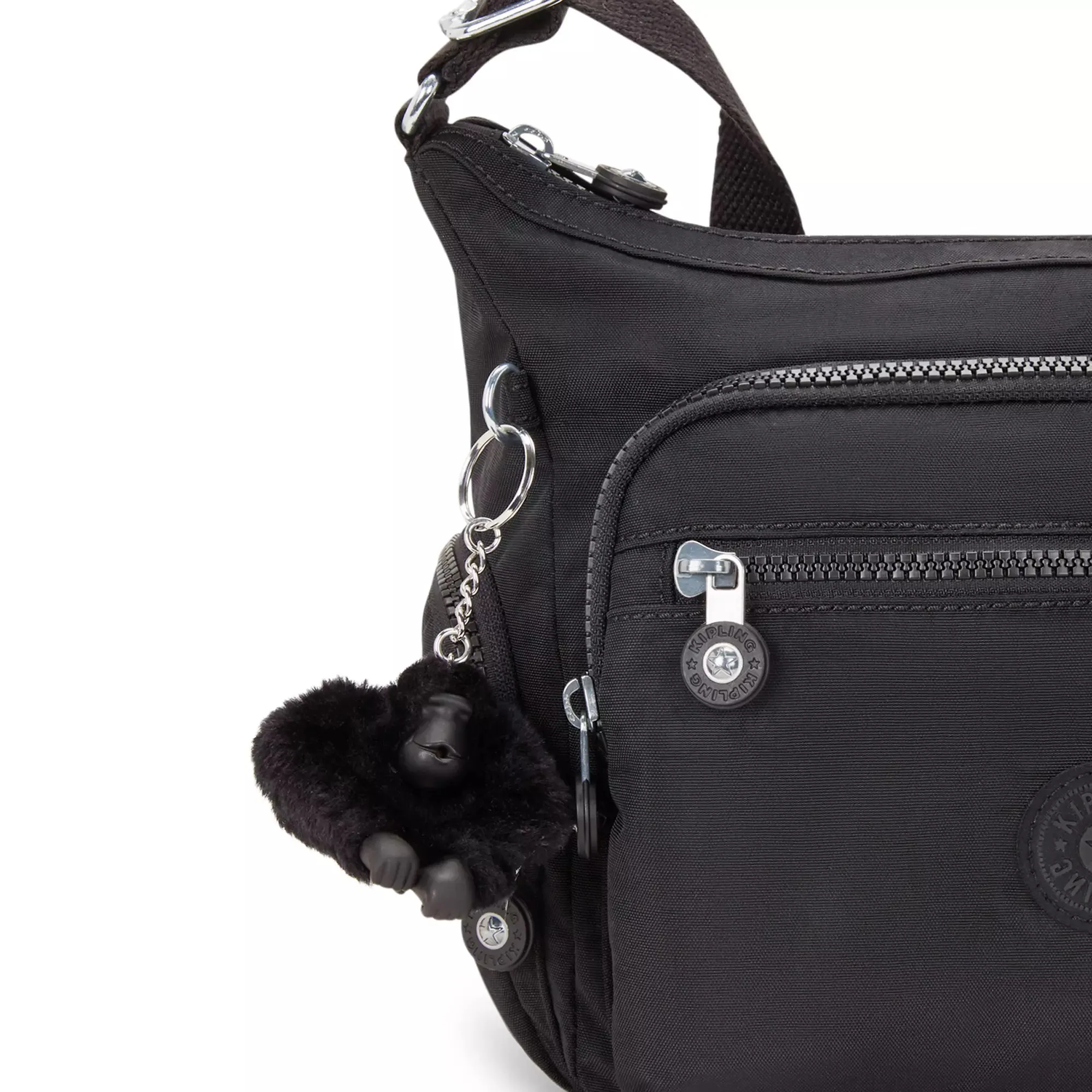 Kipling Gabbie Small Crossbody Bag - Black Noir
