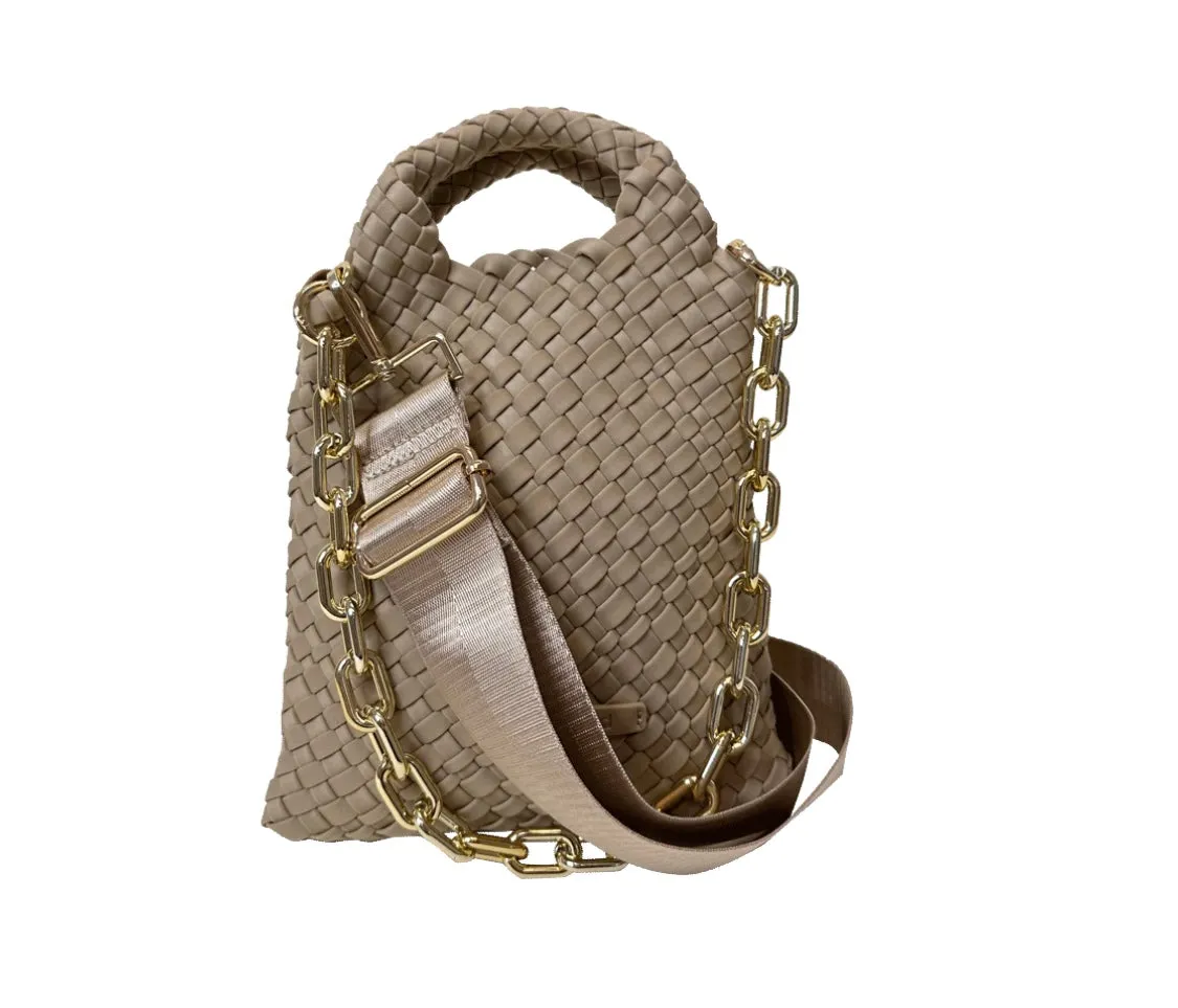 Lola Woven Neoprene Crossbody Bag