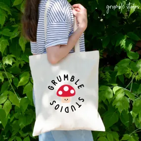 Mushroom Fairtrade Tote Bag