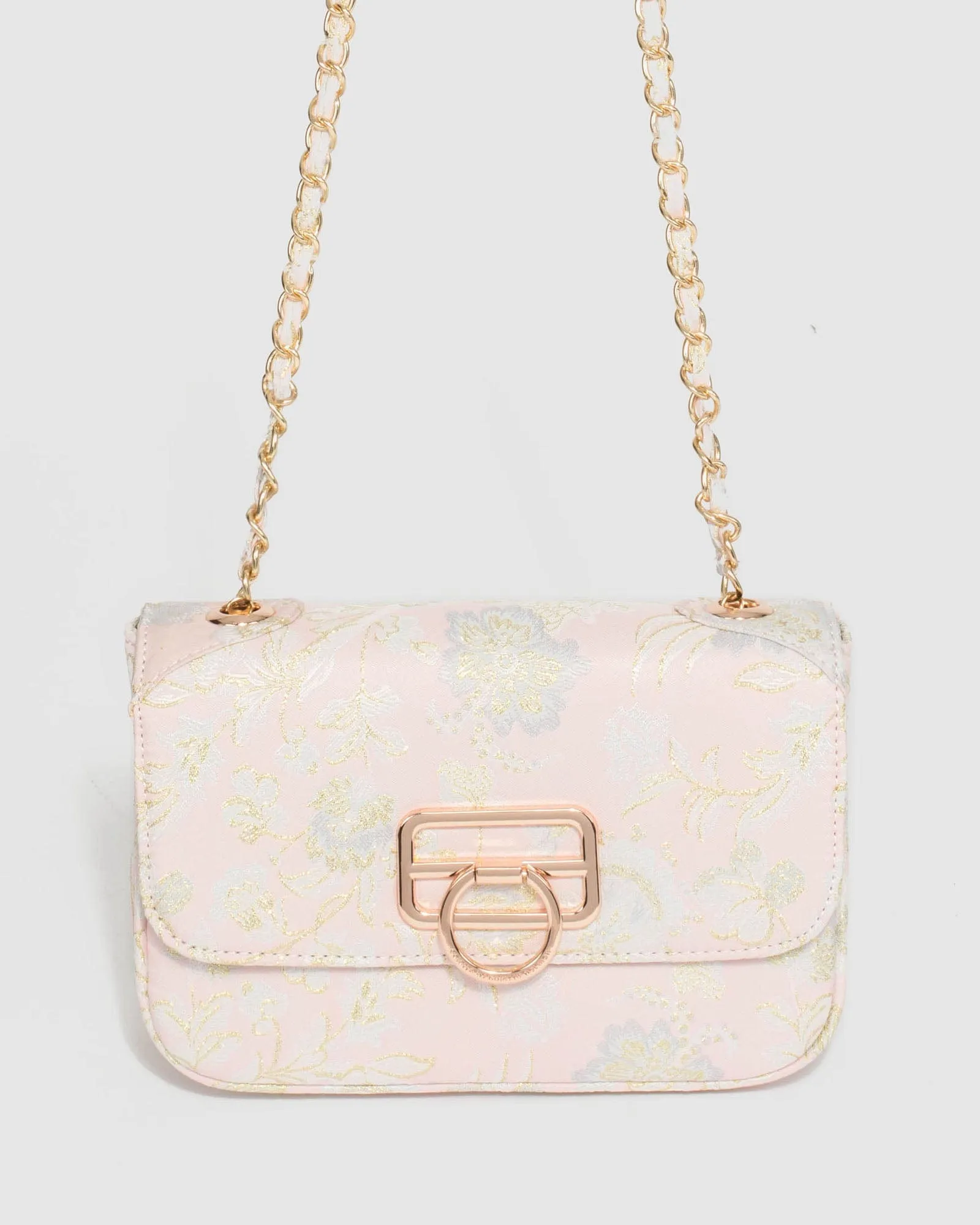 Print Maeve Ring Crossbody Bag