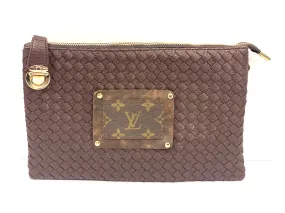 Rylie in woven brown Crossbody