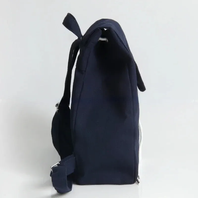 UAKISS  -  2024 Sweet Solid Drawstring All Match Handbags Students Simple Kawaii Casual Y2k Aesthetic Schoolbags Japanese Preppy Backpacks